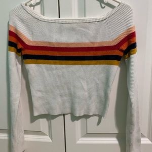 Lottie Moss Off The Shoulder Top